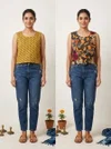 K 812 Vol 2 By Naisha Cotton Printed Reversible Ladies Crop Tops